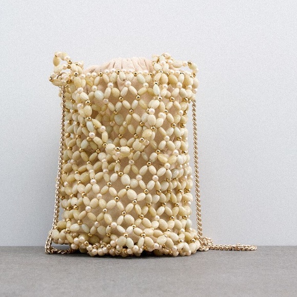 Zara Beaded Crossbody Bag - Picture 2 of 6